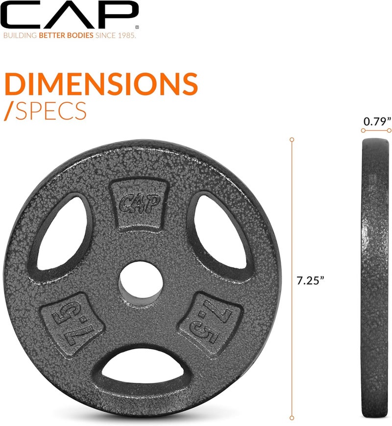 CAP Barbell Standard 1-Inch Grip Weight Plates - Image 5